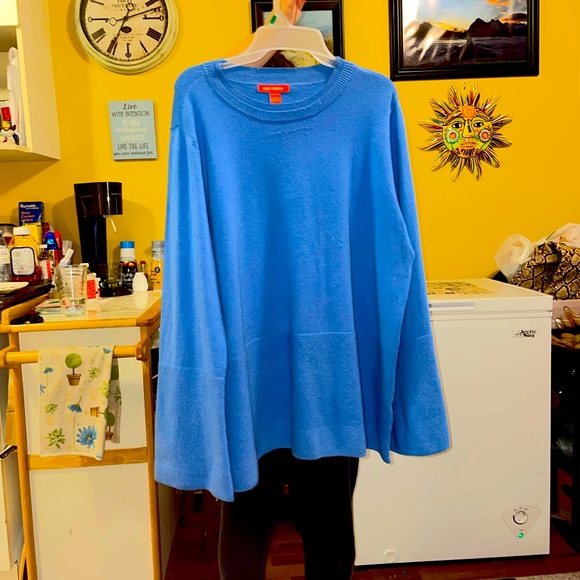 Joe Fresh Blue Bell Sleeve Sweater - Picture 4 of 7
